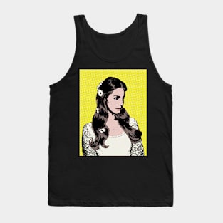 Lana Del Rey style pop art Tank Top